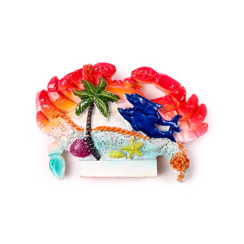 SEA BEACH SOUPONNIR MAGNET DOCHE DOLPHIN
