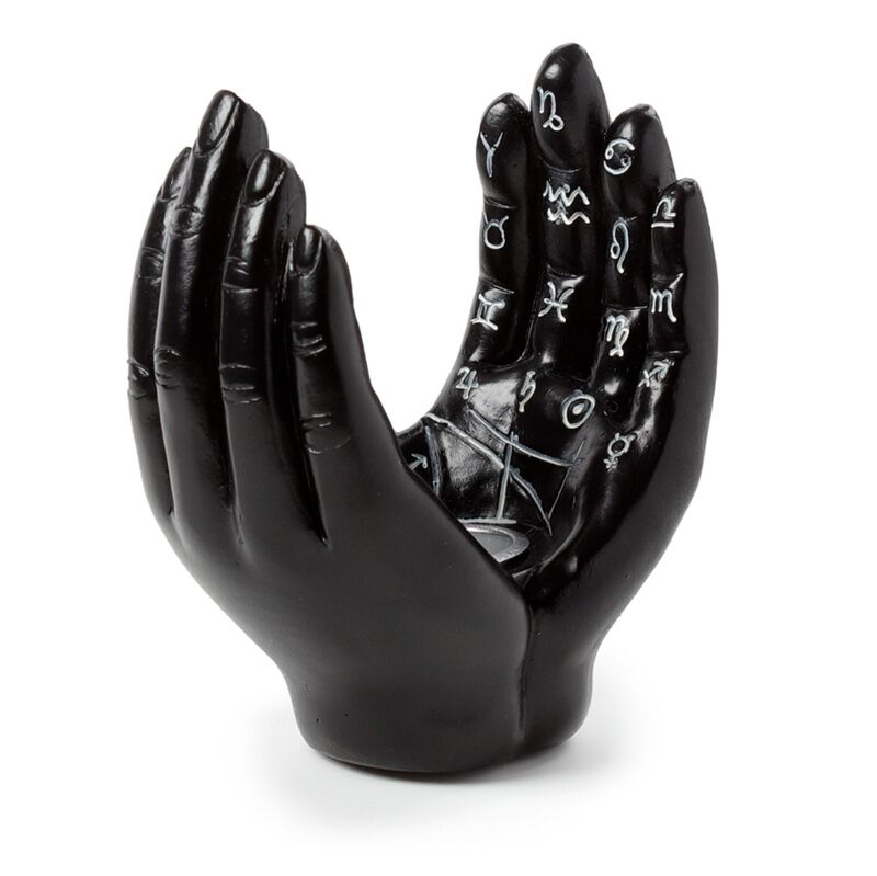Mantra Hands Tarot Hand Palms Open Encens Holder