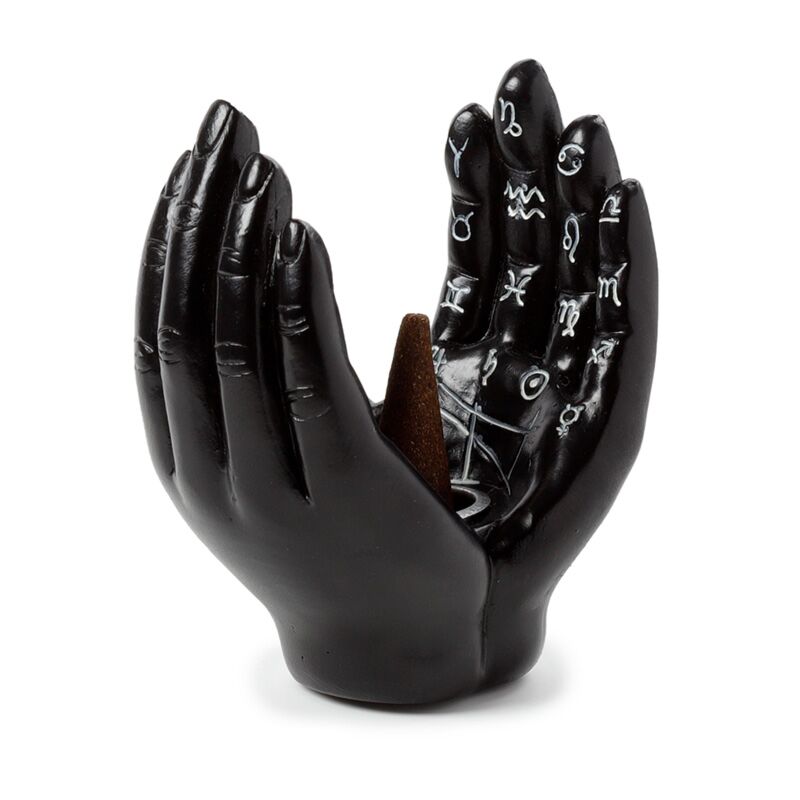 Mantra Hands Tarot Hand Palms Open Encens Holder