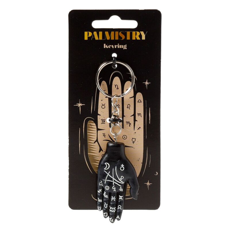 Mantra Hand Tarot Hand Palm Key Ring