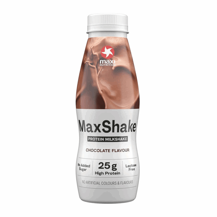 Maxi nutrition maxinutrition maxshake milkshake protéiné chocolat (12x 330ml)
