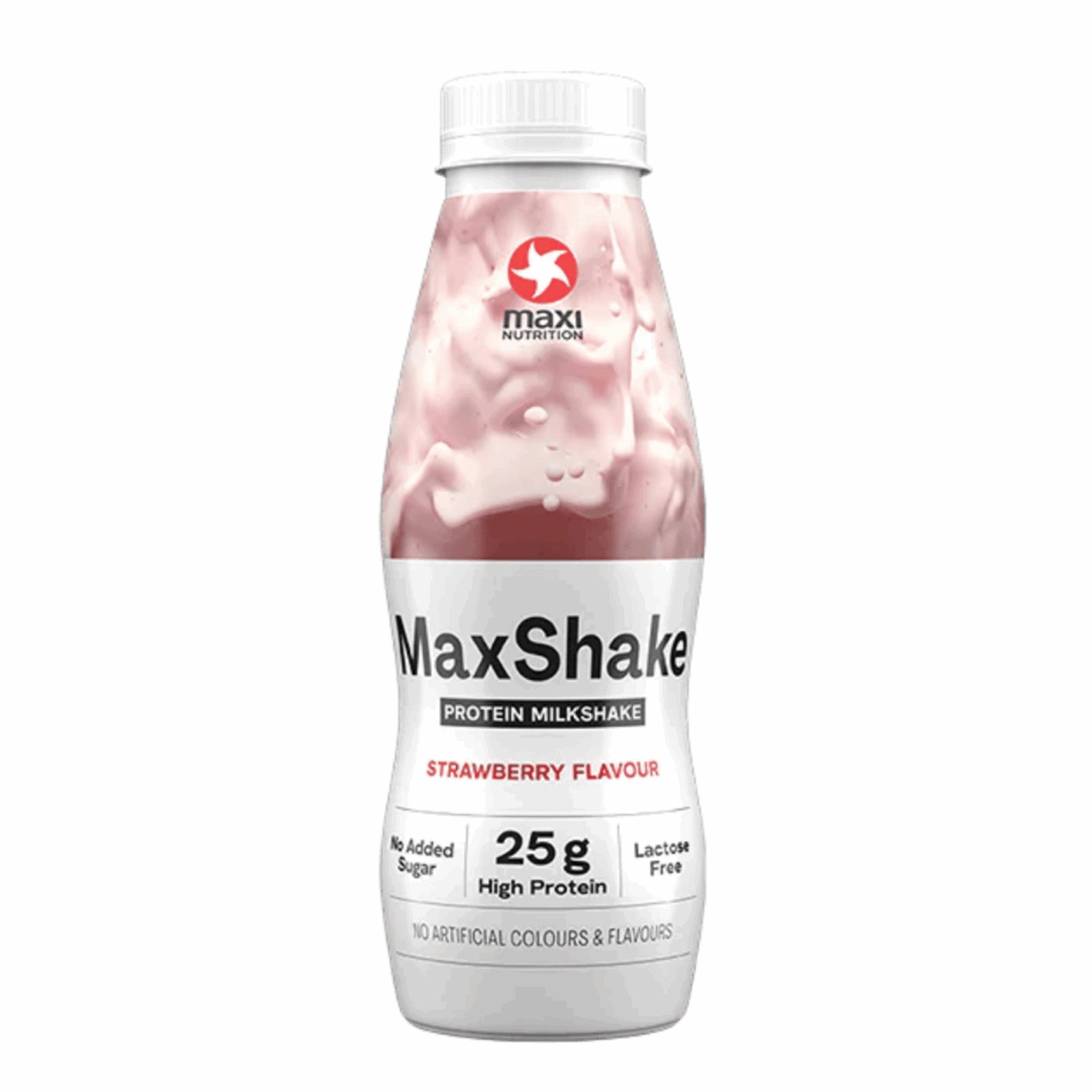 Maxi nutrition maxinutrition maxshake milkshake protéiné fraise (12x 330ml)