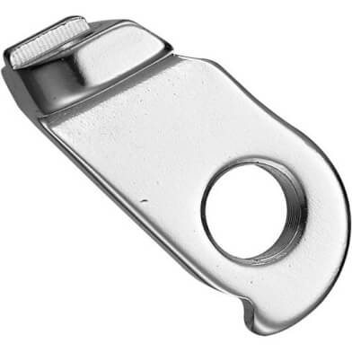 Patin de dérailleur union GH-076 avec jeu de vis M4x0,7