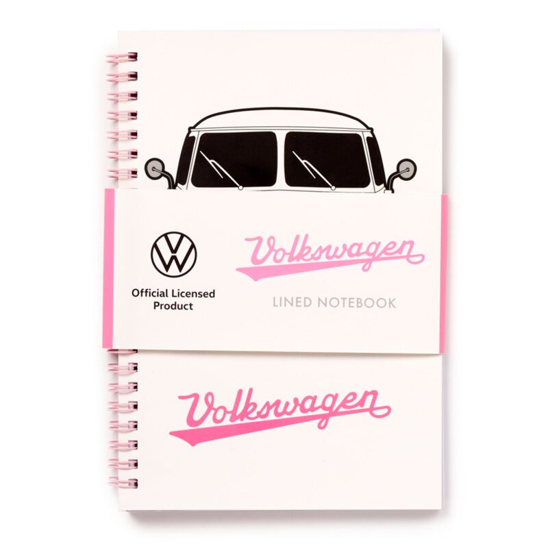 Volkswagen van VW T1 Summer Spiral Bound A5 Borde livret