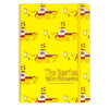 Note à carnet doublé A5 sous-marin jaune recyclé