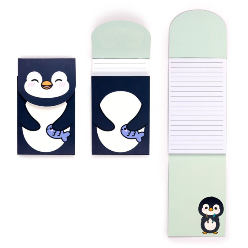 Adoramals Penguin Flip Open Memo Block