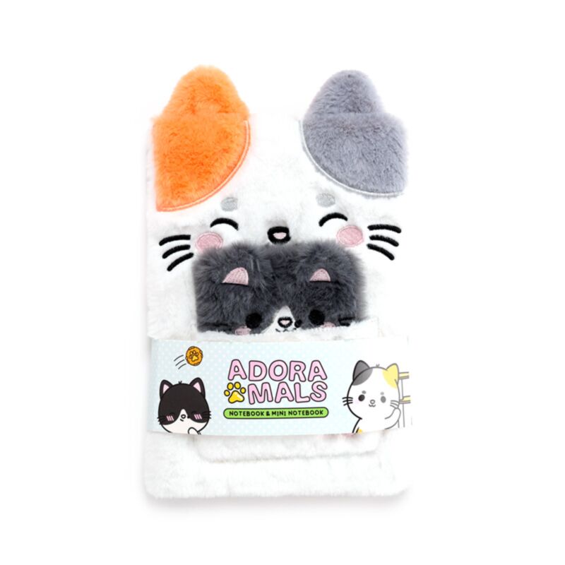 Adoramals Lola de Kat Pluche Notebook Pouche