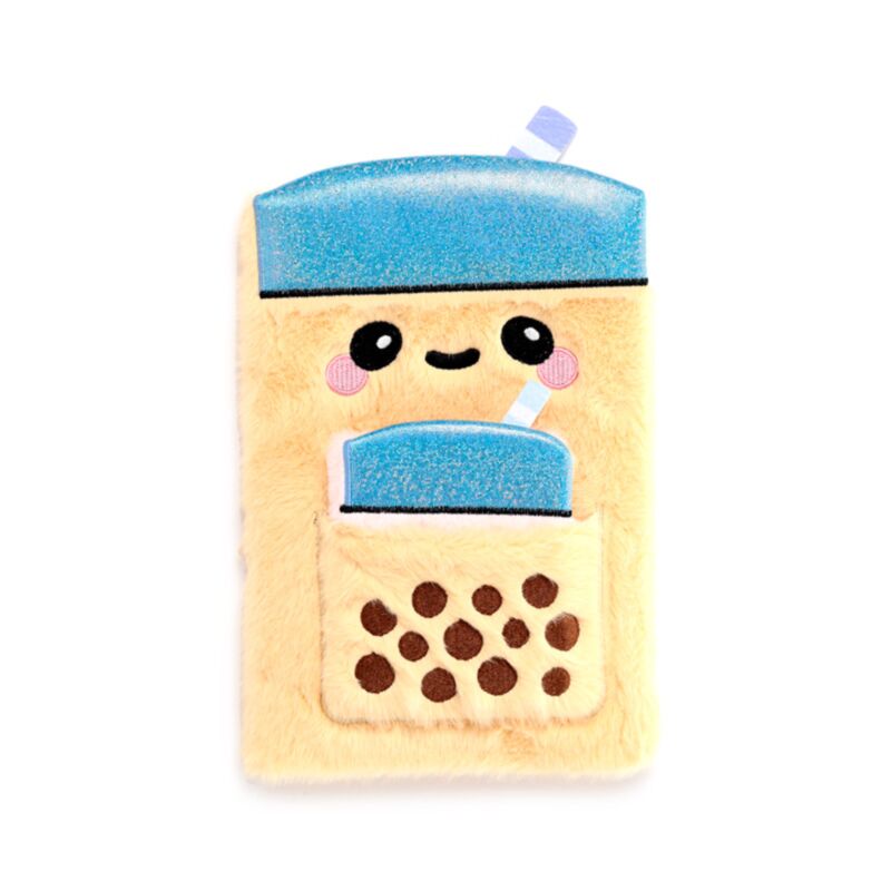 Foodiemals Bubble Tea Plux Notebook Pouche