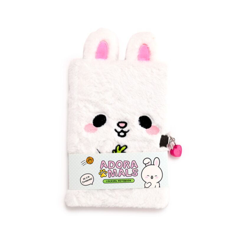 Adoramals Frances le manteau de main-d'œuvre verrouillable de lapin
