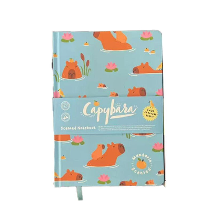 Carnet a5 recyclé parfumé Capybara
