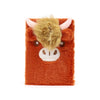 Higland coo moelleux vache carnet a5