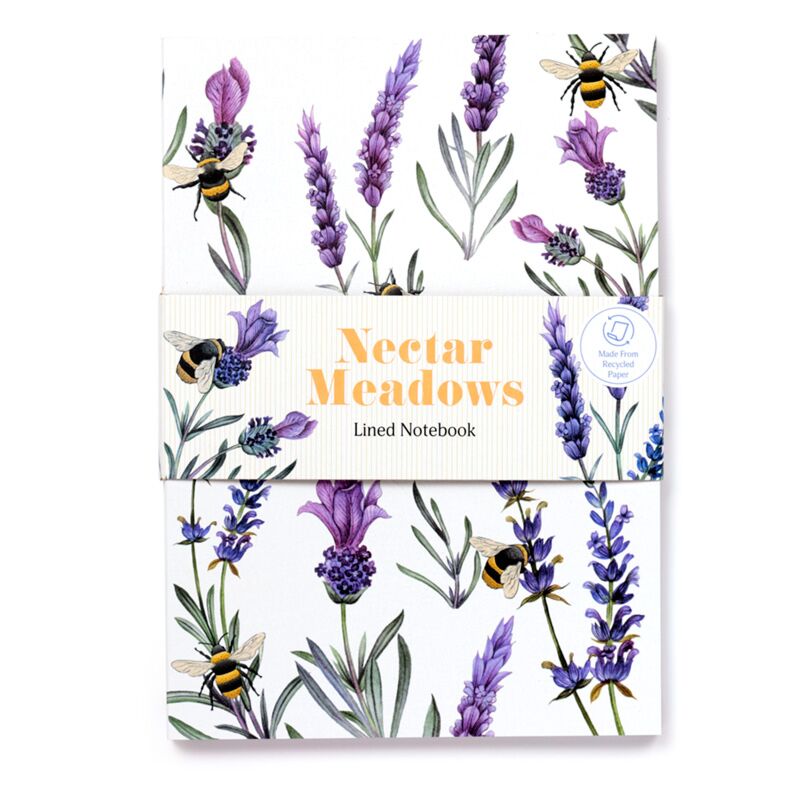 Nectar Meadows chez recyclé A5 Bined Notebook