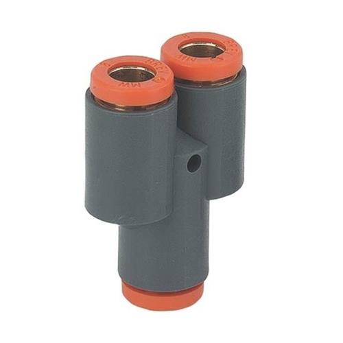 Raccord enfichable pour travaux métalliques y 8mm r23 | 10 pièces