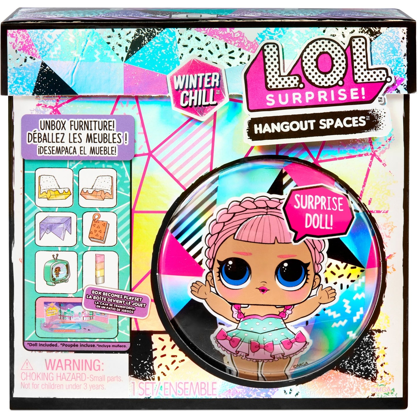Surprise du divertissement MGA! Espaces de hangout de refroidissement d'hiver Sty