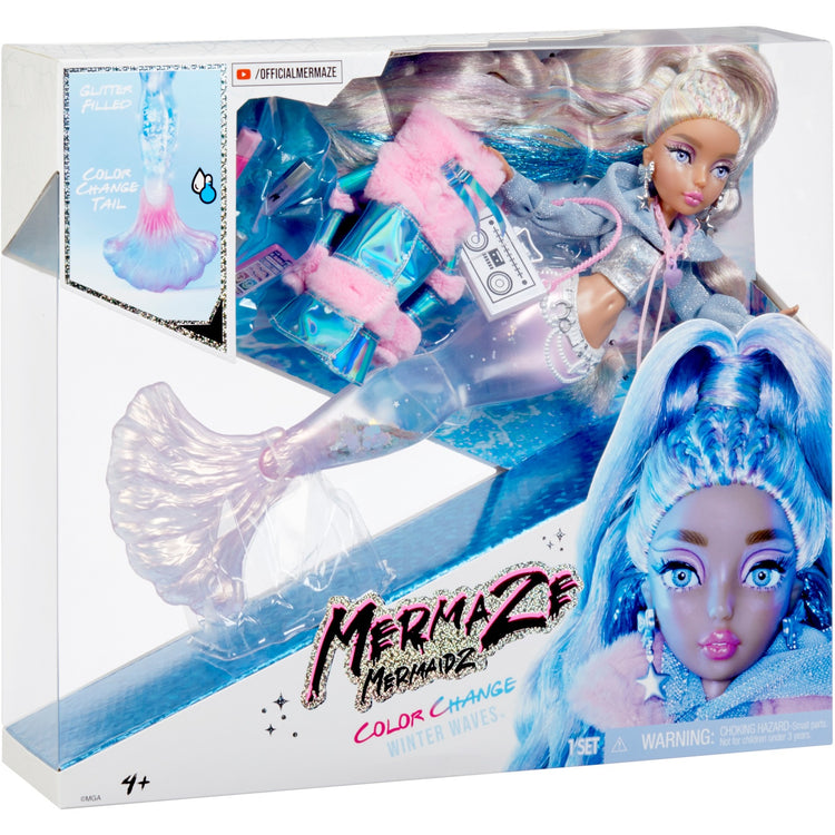 MGA Entertainment Mermaz Sirmaidz Changement d'hiver Waves Kishi