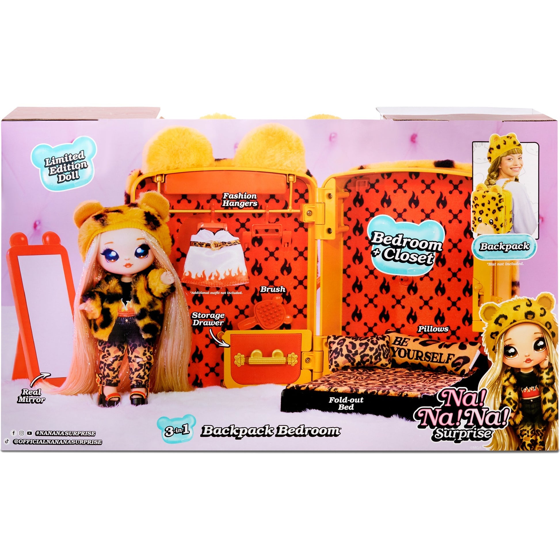 MGA Entertainment After! Après! Après! Série de chambres à dos 3 en 1 surprise