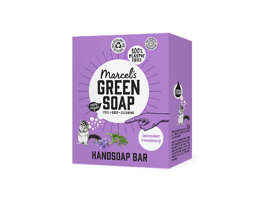 Marcels Green Soap Hand Soap Bloklavender Rosemary 90GR