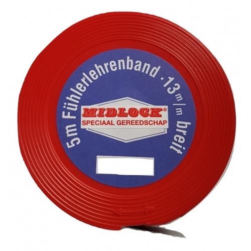 Ruban palpeur Midlock 0,40mm en rouleau (5m)