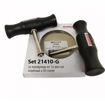 Jeu de coupe diamant Midlock avec filetage (u)