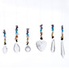 Crystal Suncatcher chakra de pierre précieuse