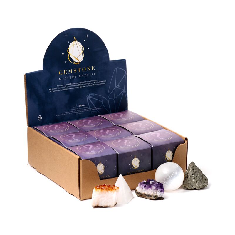 Boîte cadeau Gemstone Mystery Crystal Surprise