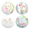 Julie Dodsworth Pink Flora Compact Making Up Mirror