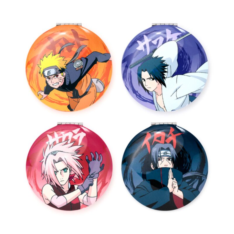 Miroir de maquillage compact Naruto