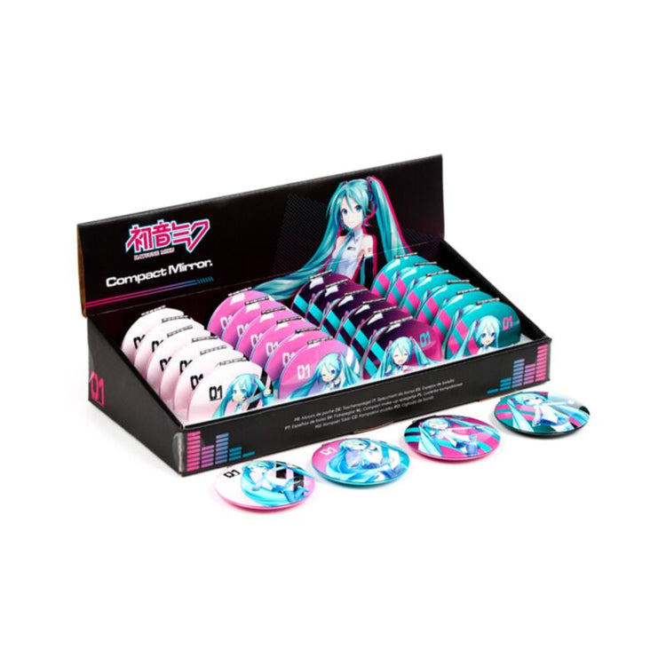 Miroir de maquillage compact Hatsune Miku