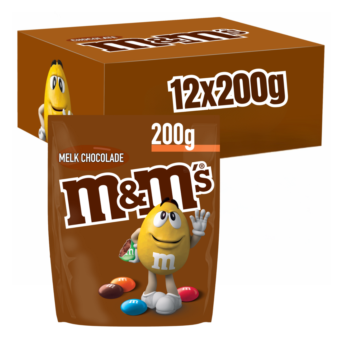 Sachet de chocolat M m's (12x 200gr)