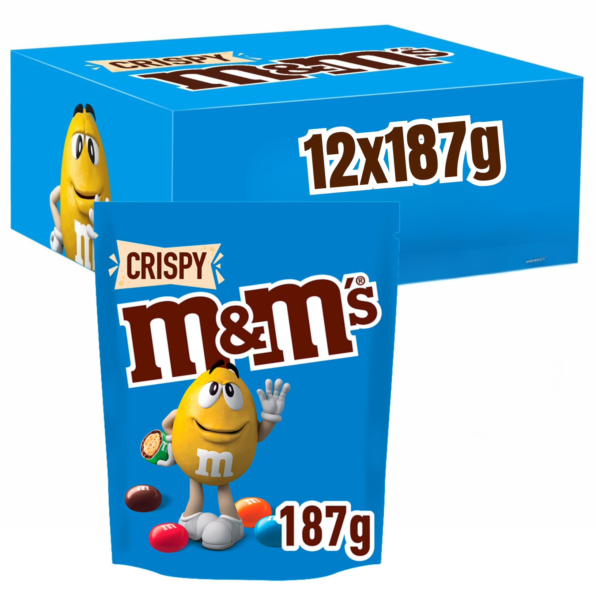 Sachet croustillant M m's (12x 187gr)