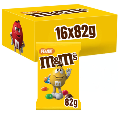 Sachet de friandises aux cacahuètes M m's (16x82gr)