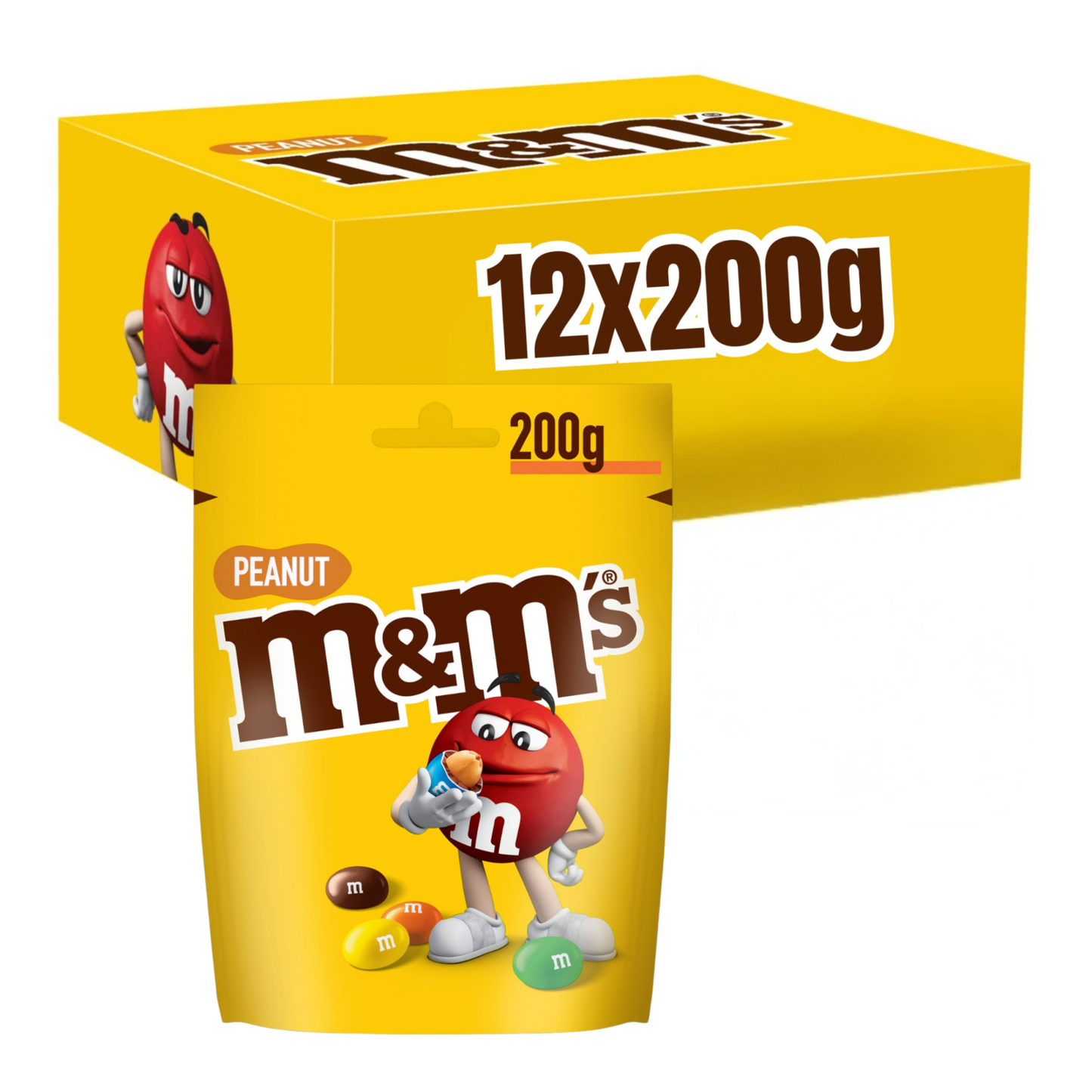 Sachet de cacahuètes Mm's (12x 200gr)