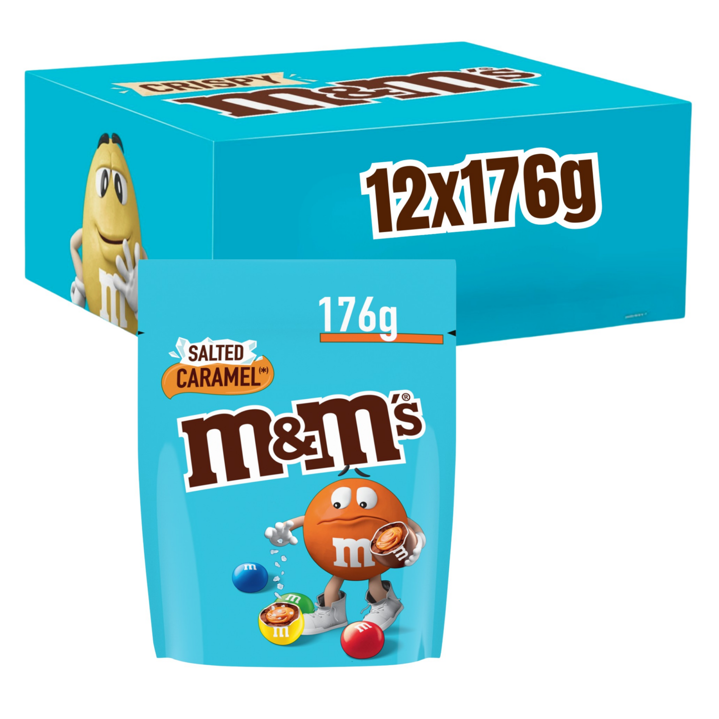 Sachet caramel salé Mm's (12x 176gr)