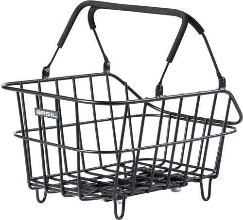 Basil Cento Alu Mik - Panier à vélo - noir