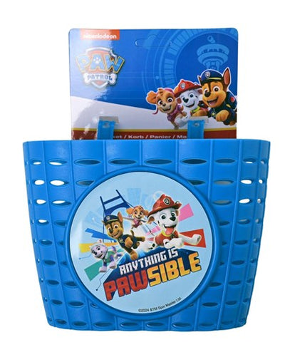 Panier PVC Paw Patrol bleu