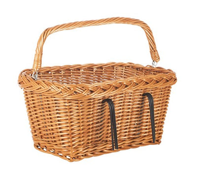 Panier de direction en osier basilic Rectangle plat Davos