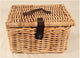 Panier de valise à pit-rieten + couvercle naturel