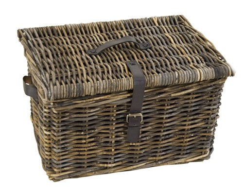 Dr Wicker V-Eang Basket XL avec couvercle 50x40x30 marron