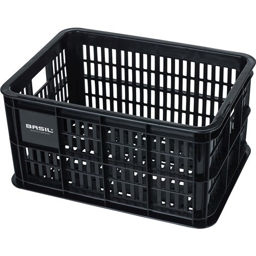 Basil Fietskrat S - Small - 17,5 litres - noir