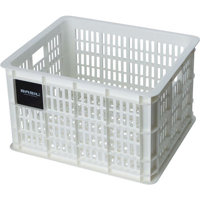 Basilic fietskrat m - moyen - 29,5 litres - blanc