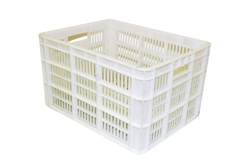 Tormino caisse PVC moyen blanc 32l 41x31x23