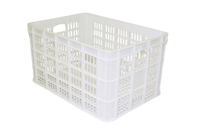 Tormino PVC Krat Groot White 49L 48X35X27