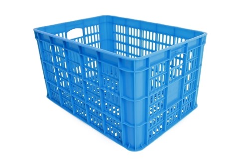 Tormino PVC Krat Groot Blue 49L 48X35X27