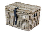 Panier de vélo de basilic dax petit gris avec couvercle - afbeelding 1