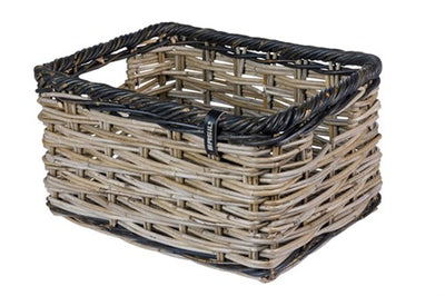 Panier de vélo de basilic Dijon grand gris noir