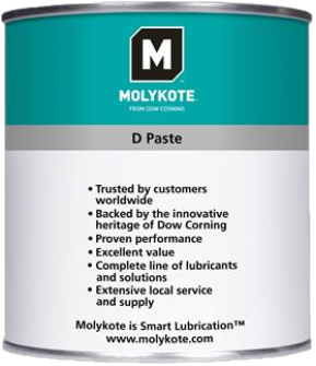 Molykote d pâte de montage blanche 1kg (boite)