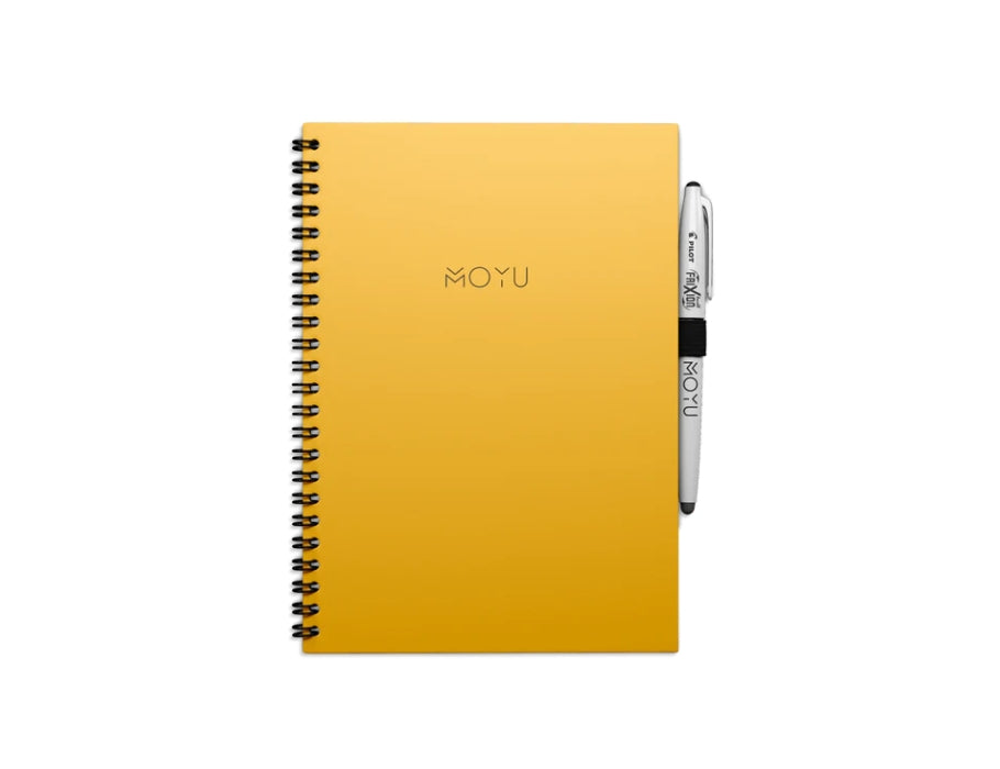 Moyu Notebook excès - Couverture rigide A5 - Jeune jaune