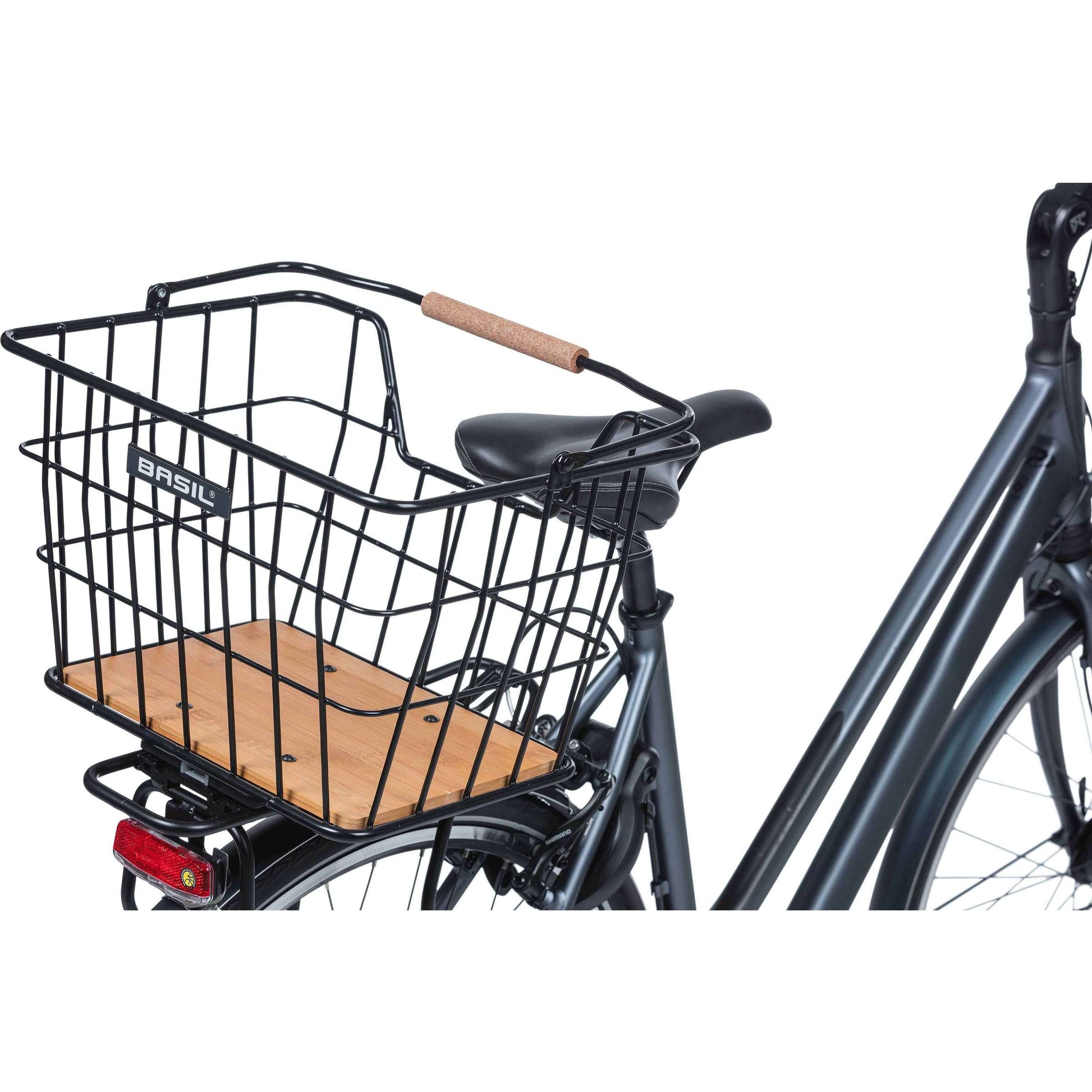 Basil Mand Nordland Mik 23l en acier noir brun