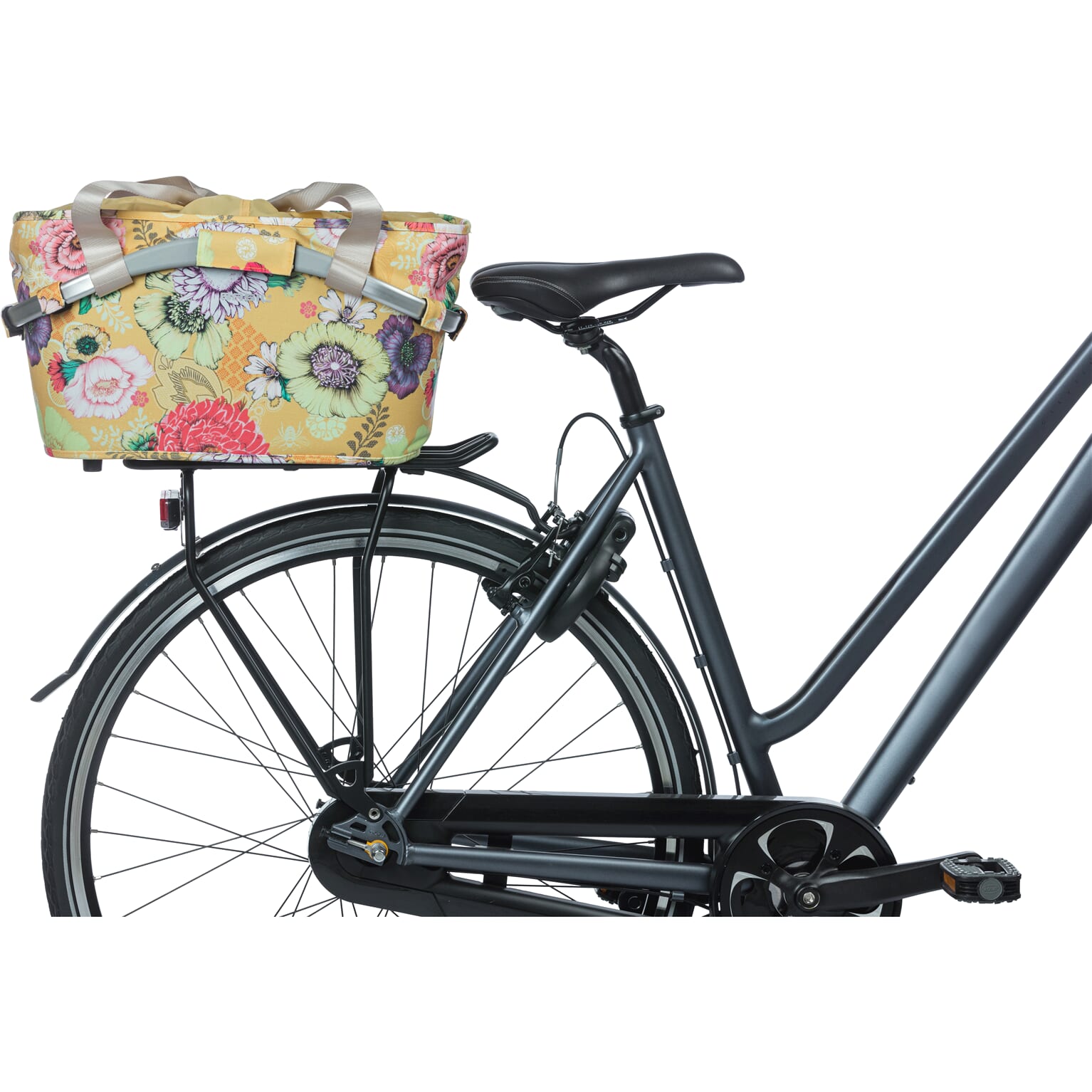 Basil Bloom Field transporte tous les mik - panier de vélo - à l'arrière - Geel