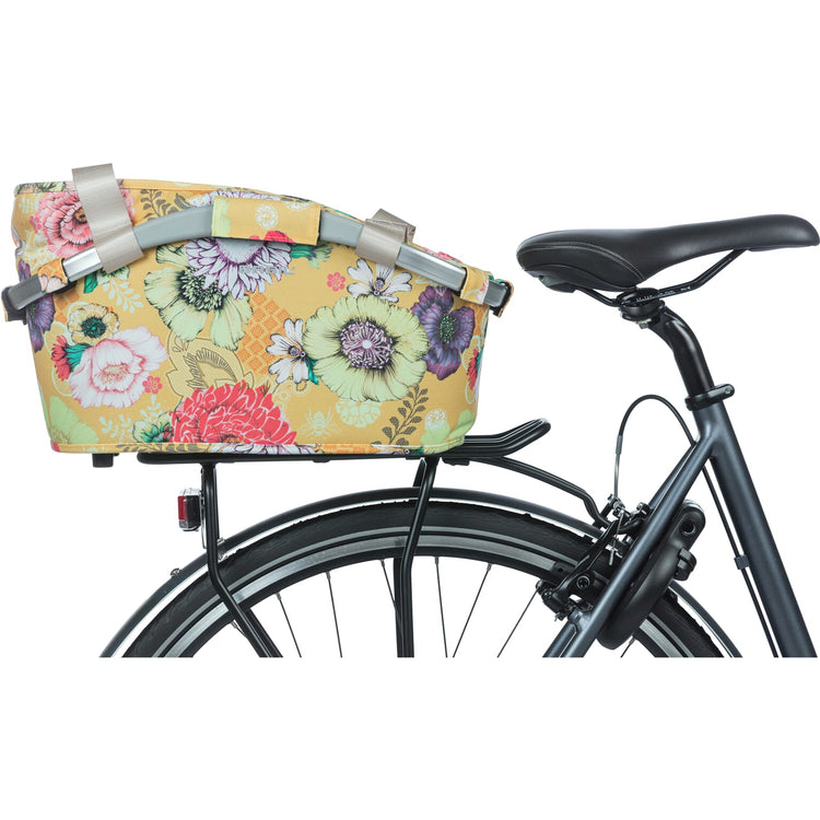 Basil Bloom Field transporte tous les mik - panier de vélo - à l'arrière - Geel